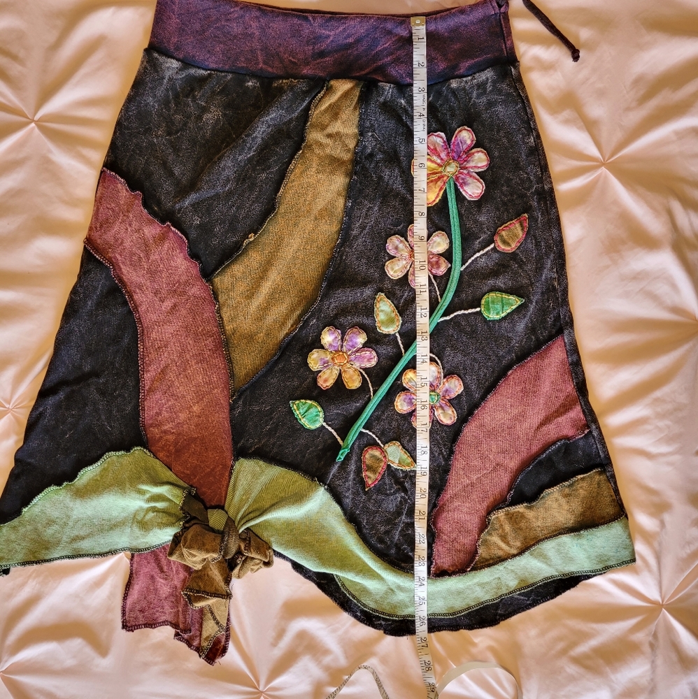 💐Rising Int'l Unique Bohemian Skirt from 🇳🇵 Nepal - Picture 3 of 11